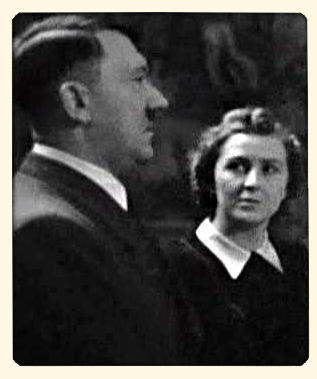 Eva Braun et Hitler